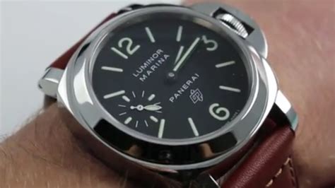 Panerai Luminor Marina Logo PAM 005 Luxury Watch Review